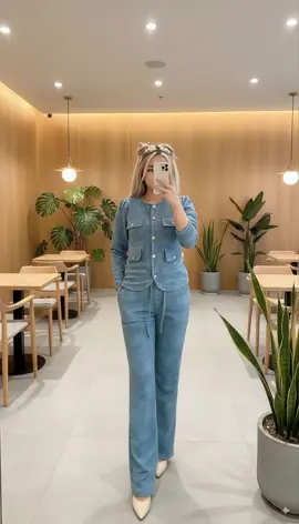 #setelanwanita #onesetkekinian #outfitideas #ootdfashion 