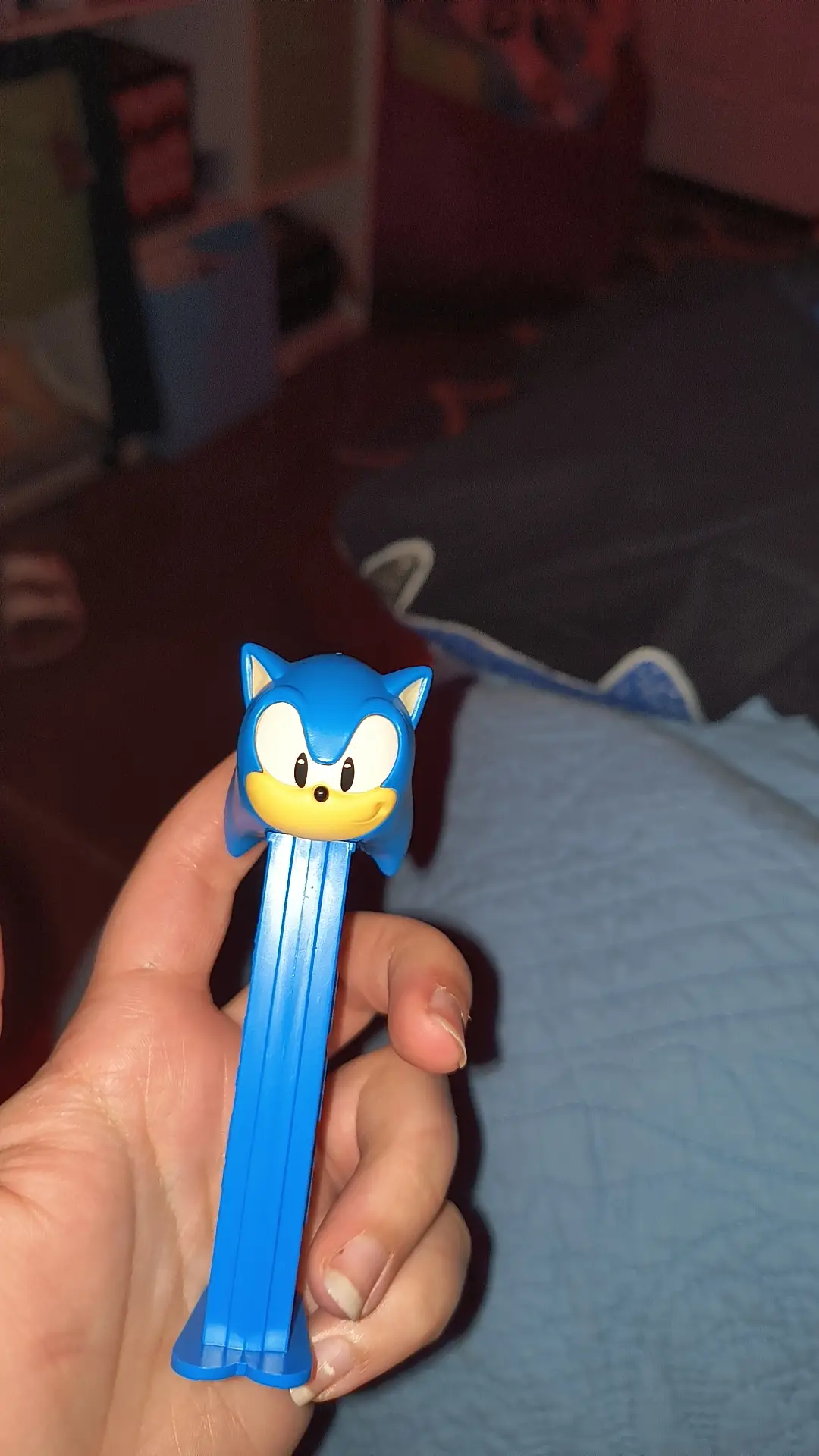 gonna pop my pills (prozac) from a (sonic) pez dispenser #sonicthehedgehog #pez 