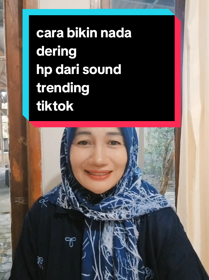cara bikin nada dering hp dari sound trending tiktok  #tipstiktok  #nadadering  #edukasipemulatiktok  #tutorial  #soundtrending 