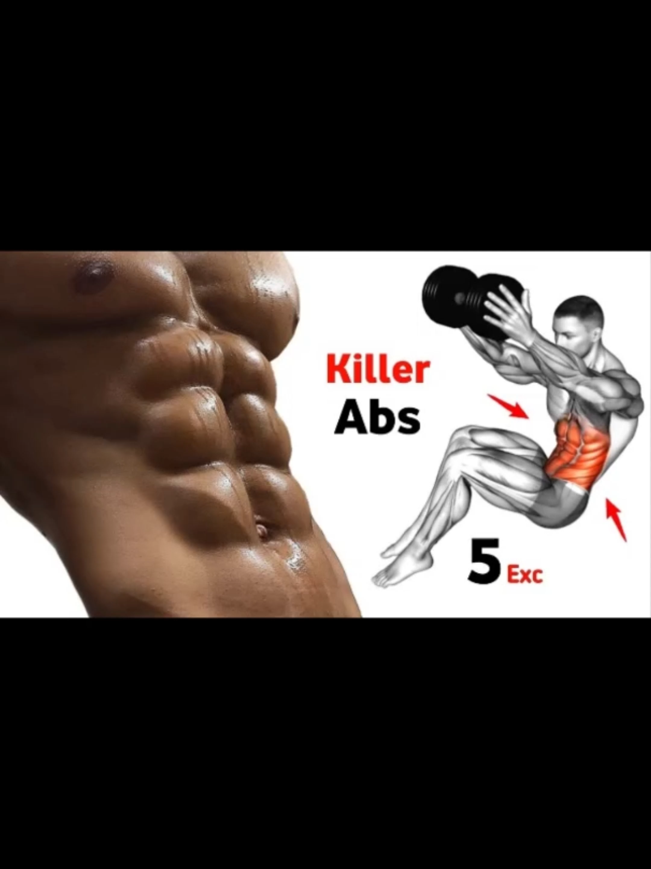 Top 5 Oblique & Abs Exercises for a Shredded Core #muscle #exercise #Fitness #workout #gym #fitnesstips #workoutmotivation #Abs #absworkout
