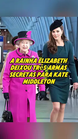 Você sabia? A Rainha Elizabeth deixou três armas secretas para Kate Middleton! Não é à toa que Kate não tem mais medo de Camilla.#fyp #royalfamily #camilla #queenelizabeth #katemiddleton 