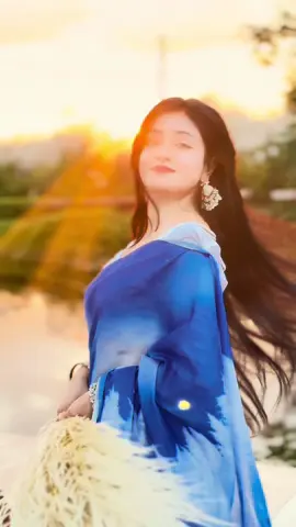 #CapCut 🌸🤍Sunset 🌅 saree @Modern Saree House 