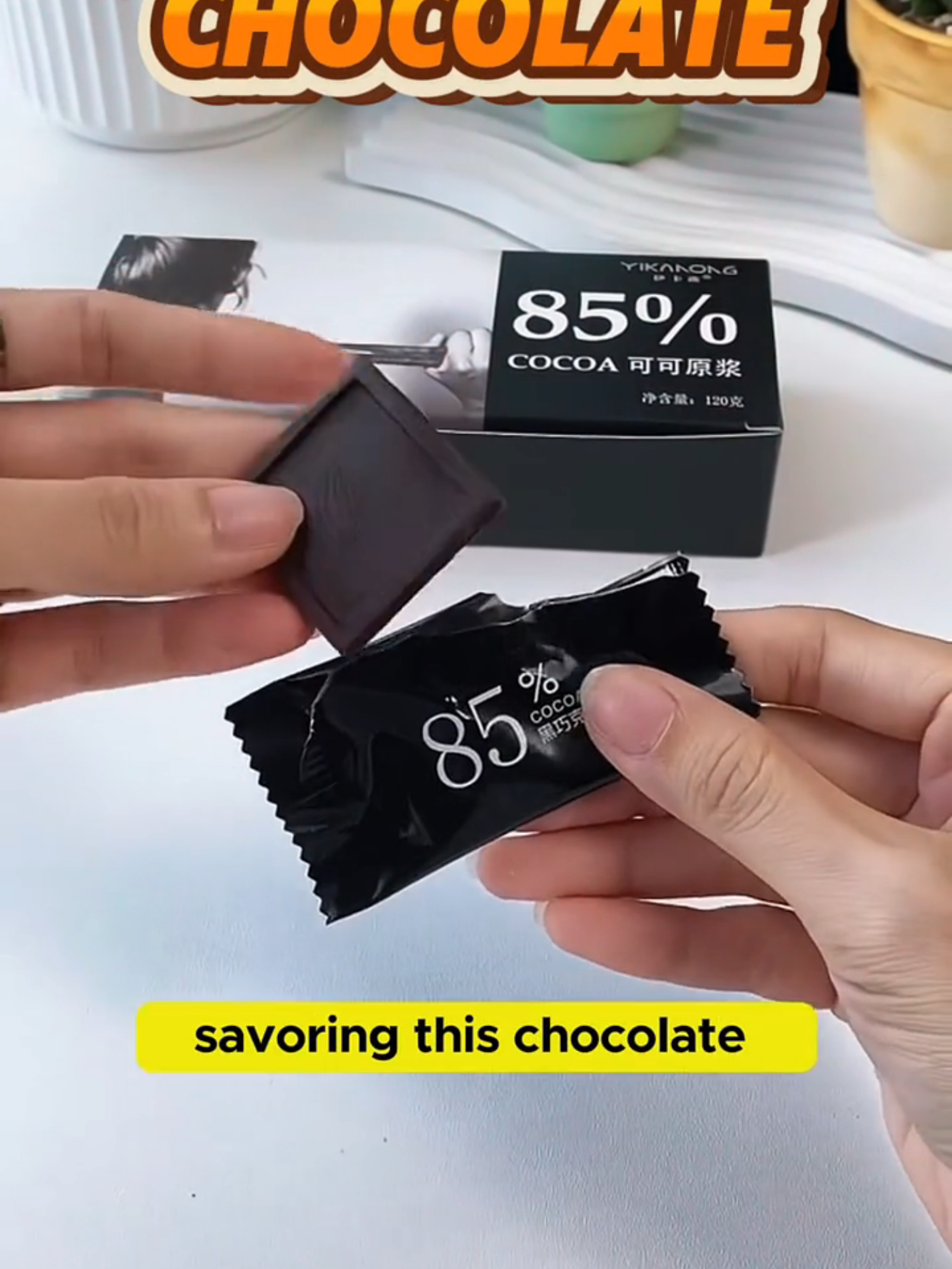 🍫100% Pure Sugar Free Dark Chocolate 100% 85% 72% 58% 35% Effective Weight Loss Diet #chocolate #originaldarkchocolate #darkchocolate #organic #HealthHack #Nutrition #health #yummy #healthyfoods #Chocolate #DarkChocolate #foryou