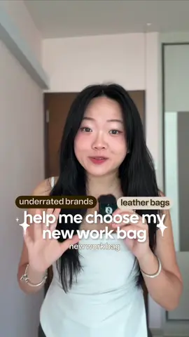 i did the research you make the decision!!! pick my new work bag 🫢  @juno jane @SIORA 