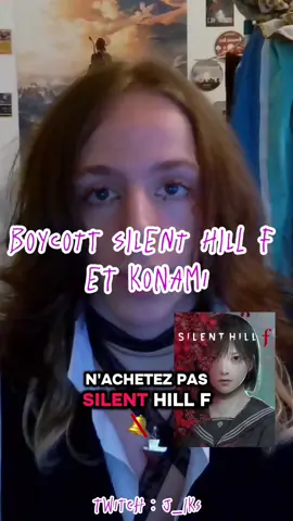 Tu veux jouer à Silent Hill F gratuitement ? Laisse un commentaire !  Oui pour le moment il n’y a rien de concret mais mieux vaut être prévoyant et montrer qu’on ne veut pas de cette collaboration !  De plus il y a d’autres moyens d’obtenir le jeu qu’en passant par les sites officiels !   #silenthill #silenthillf #konami #freepalestine #mcdo 