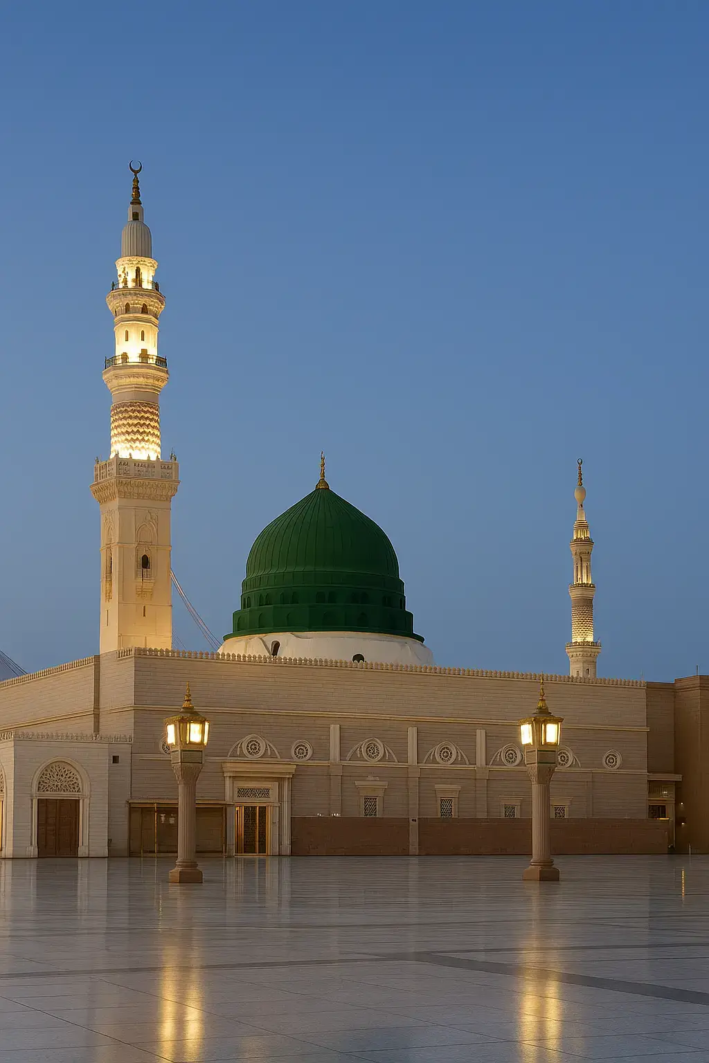 madinah munawra Madinah, the City of the Prophet, shines bright A beacon of faith, where Islam's history takes flight The Masjid an-Nabawi, a mosque of grandeur and might Where the Prophet Muhammad's tomb is a sacred sight The city's streets are lined with date palms, green and tall A tranquil oasis, where faith and peace enthrall Madinah's rich history and heritage are palpable and realMadinah's rich history and heritage are palpable and real A place where Muslims from all over the world come to feel The city's warm hospitality and welcoming smile Make it a place of pilgrimage, worth traveling a long while #foryoupageofficiall #foryoupageofficiall #foryopageoffical #foryoupageofficiall #foryoupageofficiall 