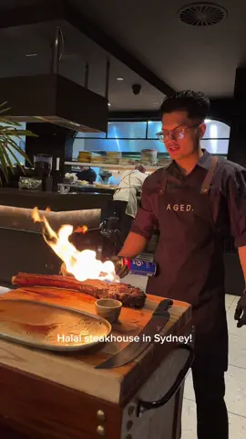 We checked out the newly opened @Aged_Steakhouse in Liverpool and had such a great time!  My top picks would be the creamy mushroom chicken, brisket burger, chicken wings, corn cob and of course the show-stopping tomahawk! And you already know I was going to rave about that pistachio tiramisu 😋  📍 357–367 Macquarie St, Liverpool  What would you reach out to first??  Drop a comment for your chance to win one of 2 x $50 vouchers 😉  #halalsydney #halalfood #halalsteakhouse #sydneyeats #sydneyrestaurant 