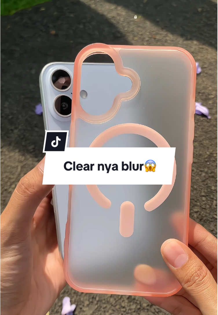 Tapi pas di pake nya jadi cakep😝#fyp #magsafe #caseiphone #matte #foryou 