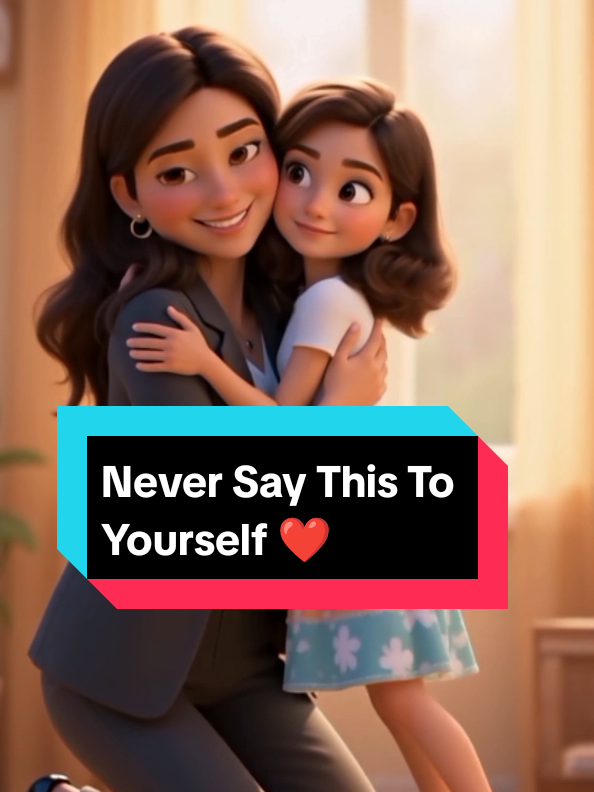 The Three Sentences You Must Never Say About Yourself 👩‍❤️‍👩👭 #mother #parents #advice #children  #FamilyFunLearning 