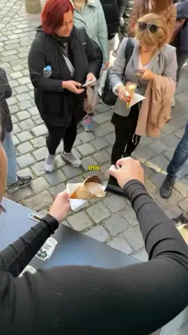 Creativity in marketing is what makes a brand unforgettable.  Serving coffee in a chocolate-lined waffle cone?  A cafe in Austria turned a simple cappuccino into an experience. And a cafe that only lets customers in if they smile? That’s how you build an emotional connection with your audience. These aren’t just gimmicks, they’re smart marketing moves that create buzz, engage customers, and make people remember the brand. A great product is important, but creative marketing is what makes it stand out.  #sharkpreneur #marketing #branding #business #cafe 