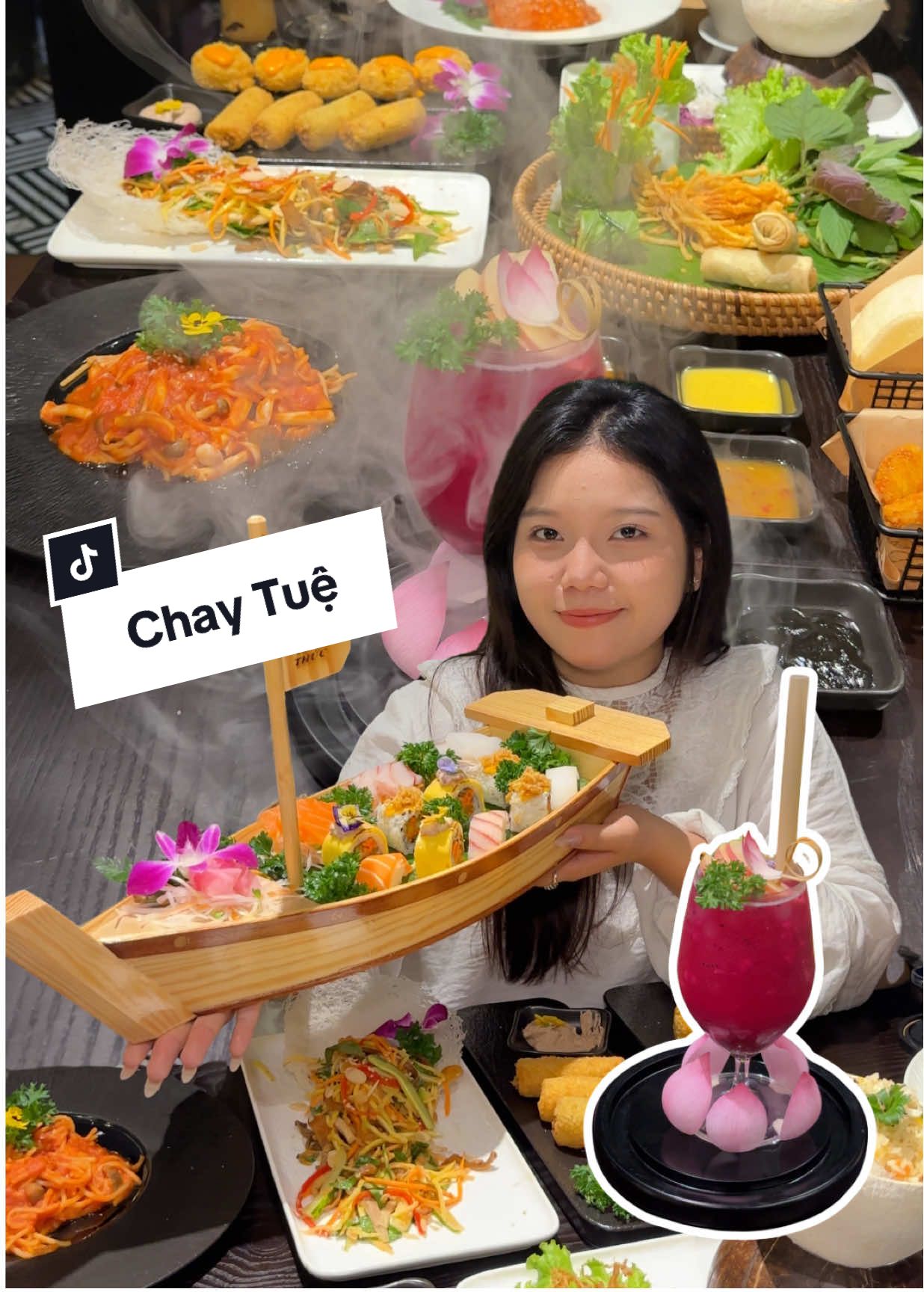 Một chiếc Nhà Hàng Chay Tuệ tầm cao ẩm thực chay Biên Hoà #haovacay #bienhoa #AnCungTikTok #chaytuebienhoa #reviewfood 