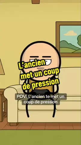 Quand l’ancien te met un coup de pression 🤣 Audio: @Karamel  #humour #drole #sketch #animation #cartoon 