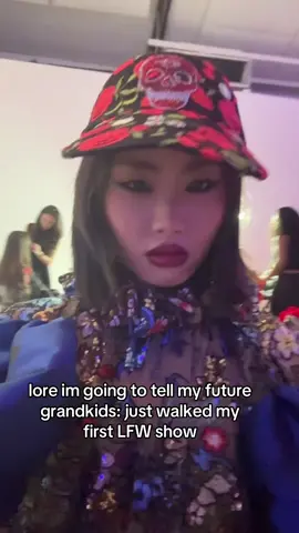 designer said he liked my walk too 🤭 #fashionweek #model #modelwalk #fashion #modellife 