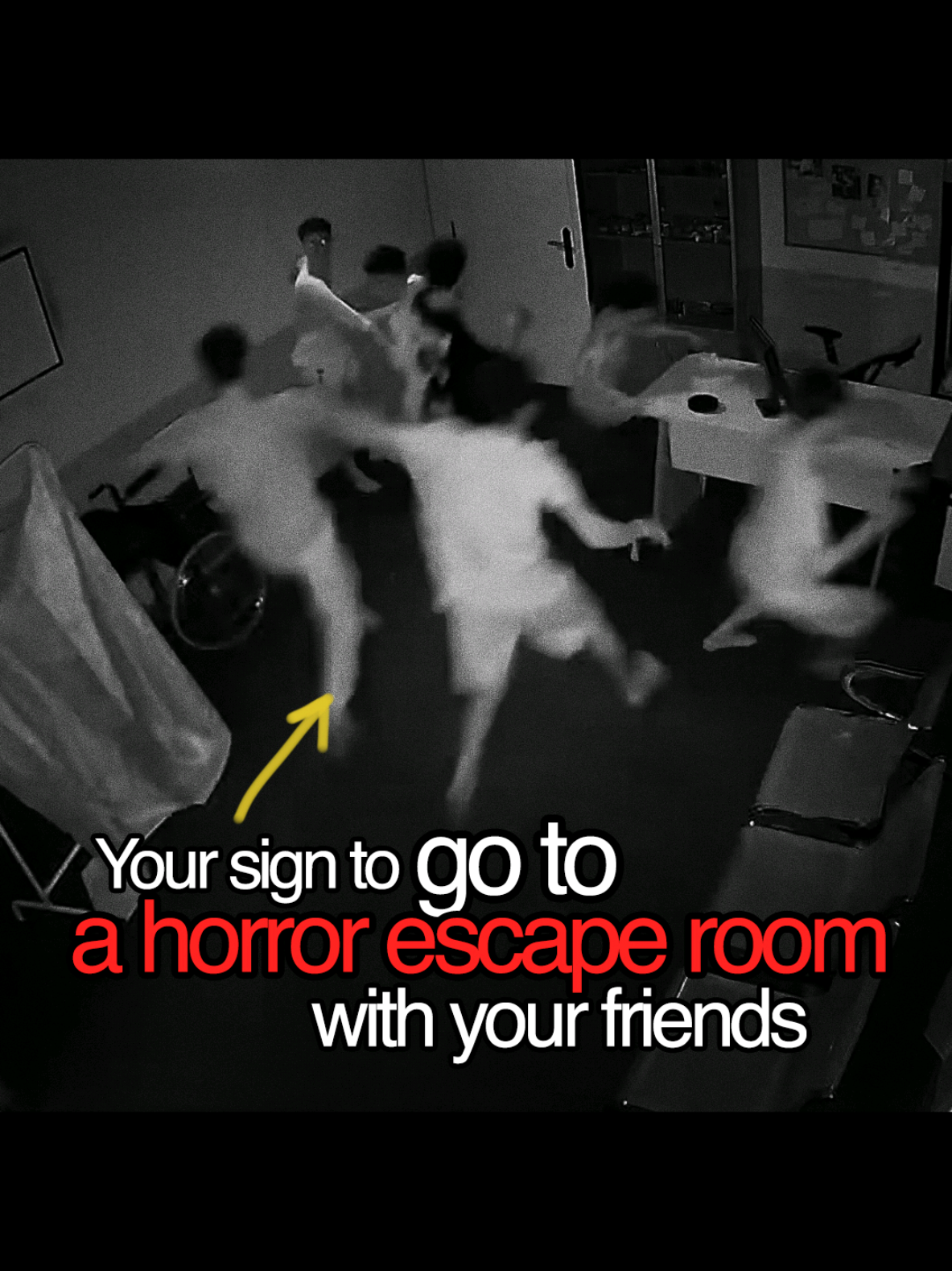 The best place to hide is on top of a bed ON TOP OF your friend 😂 🔥 Book your escape room to play today 👇👇 ‼️ Blackout Escape Rooms, Dubai and Abu Dhabi 🔥 7 unique themes. Trained actors. Challenging puzzles. Unforgettable horror. Unforgettable fun. أفضل مكان للاختباء؟ فوق السرير… وفوق صديقك أيضاً 😂 🔥 احجز تجربتك في غرفة الهروب اليوم 👇👇 ‼️ Blackout Escape Rooms – دبي وأبوظبي 🔥 7 غرف بطابع فريد، ممثلون مدرّبون، ألغاز ذكية، رعب لا يُنسى، ومتعة لا مثيل لها! #blackout #blackoutbycave #abudhabi  #escaperoom #dubai
