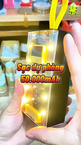 Sạc dự phòng dung lượng cao, sạc nhanh#sacduphong #sacduphong30000mah #sacduphongtrongsuot #sacduphongsieudungluong #sacduphong50000mah 