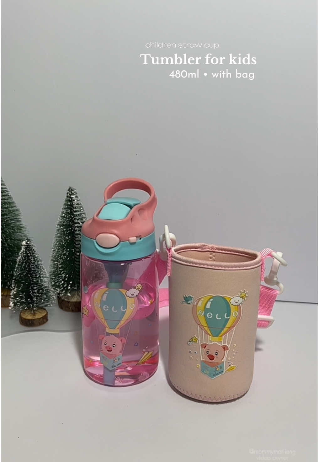 Replying to @Lyn✨ ang ganda ng color at design magugustuhan to ng kids !!! #tumbler #tumblerforkids #waterbottle #childrenstrawcup 