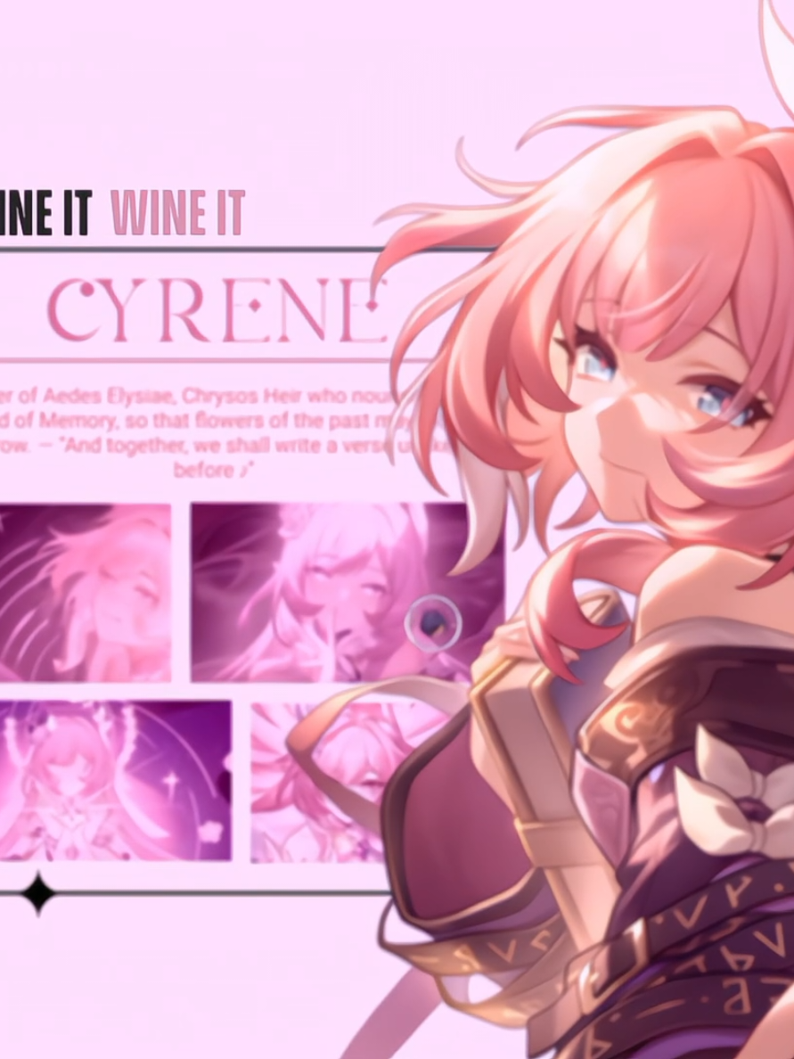 reddy pull for her(´✪ω✪`)♡  #cyrene #HonkaiStarRail #hsr #edit #hoyoverse  [cr@Honey ]