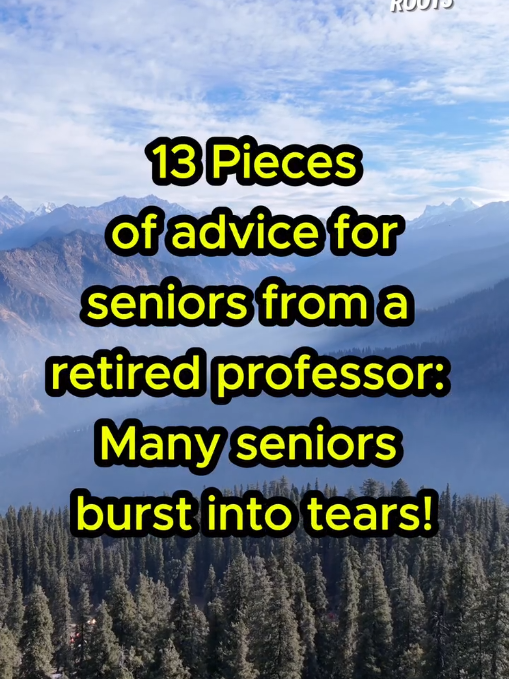 13 Pieces of Advice for Seniors from a Retired Professor. Many Older Adults Were Moved to Tears! Which lesson speaks to you most? A retired professor shared 13 powerful reminders for seniors, and they’ve touched thousands of lives. ❤️ Write “Wisdom Matters” and let us know where you’re watching from. “Elderly Roots” is dedicated to helping seniors lead healthier, wiser, and more fulfilling lives. From essential health tips to inspiring life lessons, timeless quotes, and thoughtful advice—we bring you content that supports mind, body, and soul. Subscribe and join a community that believes age is not the end—it’s the beginning of deeper wisdom. life after 70,wisdom,older man,older woman,wise elders,life lessons from the elderly,Sayings,older adults,life lessons,70 years old,senior health,wise elder,stoicism,after 60,if you are 70-80 years old,wise advice from elders,motivation,active elderly,wise advice,inspiration,life lessons from old man,after 70 it doesn't matter,after 70,over 70,at 70,Advice From Old People,quotes,sayings,elderly,old age,advice for the elderly This video is about essential tips and advice for seniors in the United States. #elderlyroots  #AdviceForElderly #SeniorHealth #HealthyAging #WiseElders 