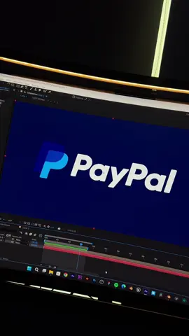 PayPal 🥂 #aftereffects #branding #motion #blender 