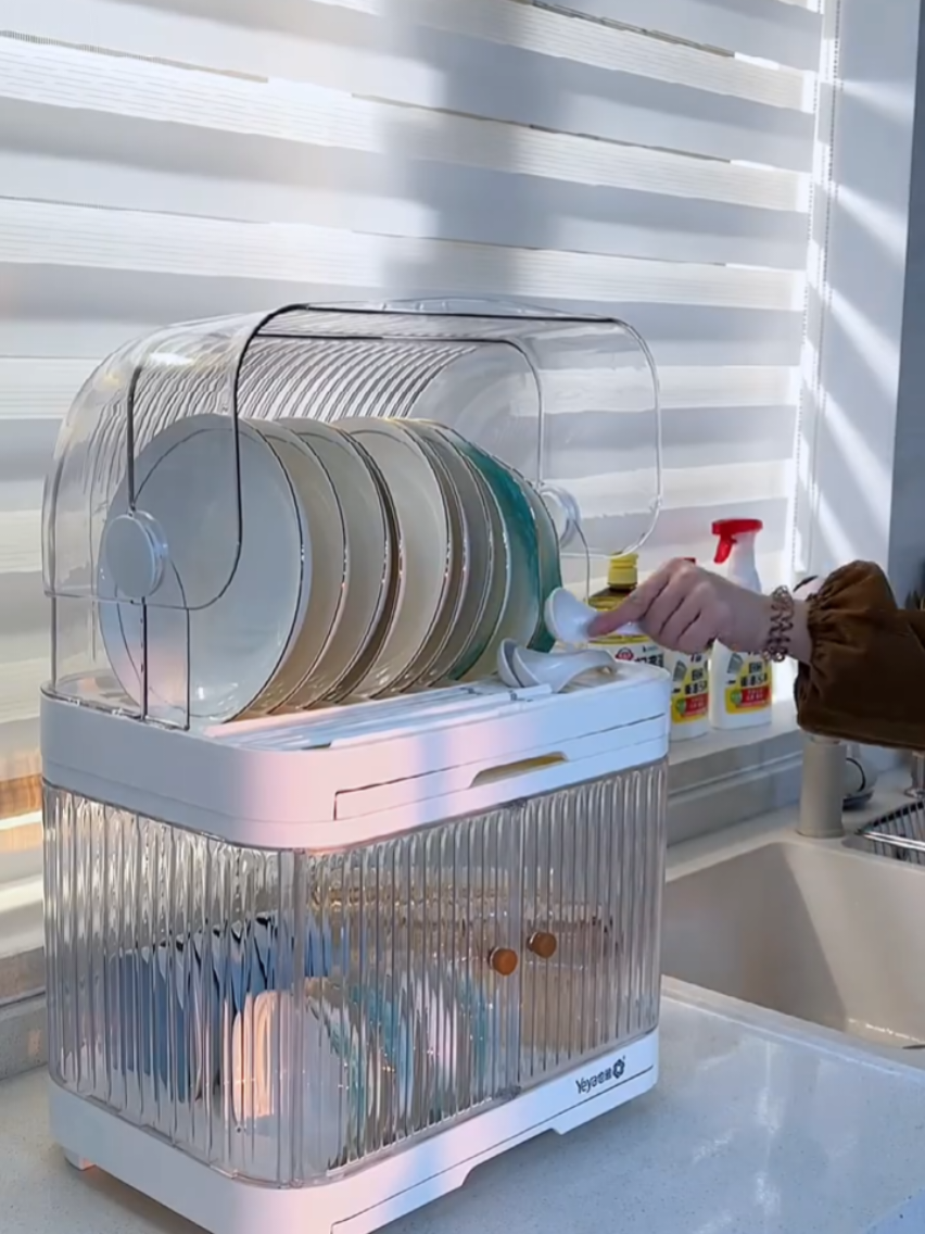 ชั้นวางจาน2ชั้น สวยหรูมากแม่ #ที่เก็บจาน #ชั้นคว่ําจานอเนกประสงค์ #ของดีบอกต่อ #ที่คว่ําจาน #ที่คว่ำจาน2ชั้น 