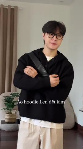 Hoodie len dệt kim #fyp #viral #quyetmet7 #koreanfashion #hoodie 