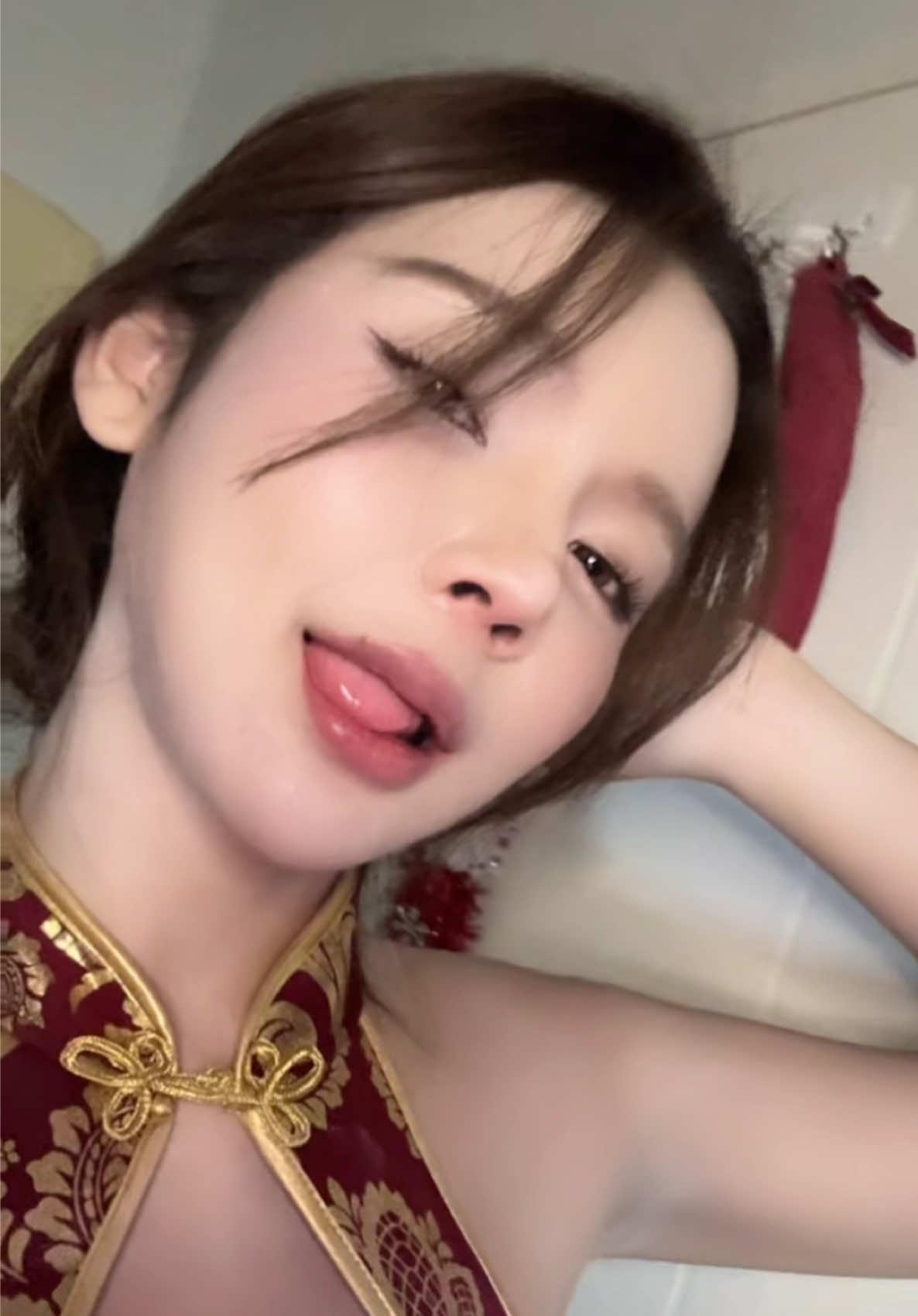 ชอบสาวตี๋กันบ้างยังคะ#น้องหมูสะเต๊ะ #สาวตี๋ 