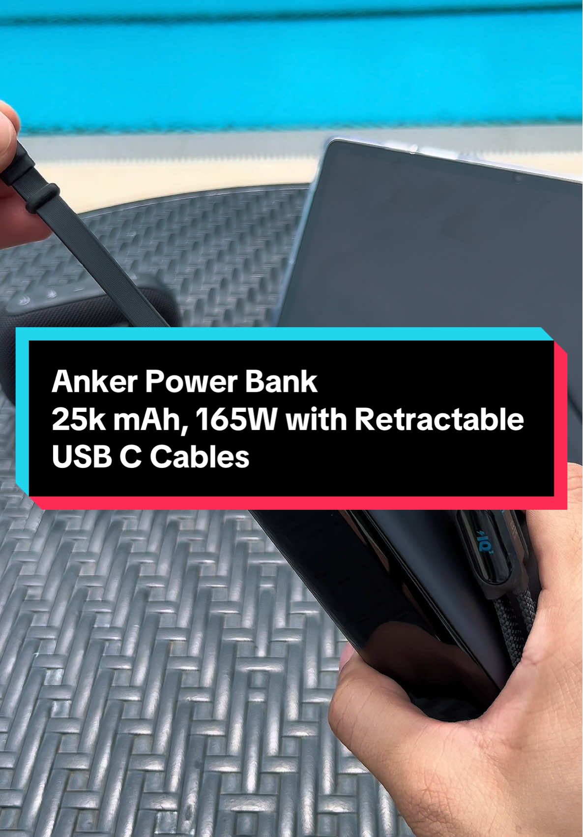 Watts in my Anker? 25,000mAh of pure power at 165W! Get yours now! #anker #ankerph #ankersuperbrandday #ankerlaptoppowerbank #ankerfastcharging 
