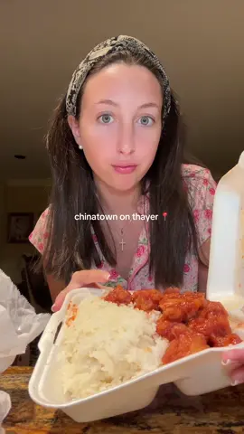 SOO good 🥡🥠🍚 #providenceri #thayerstreet #chinatownonthayer #chinesefoodmukbang #rhodeislandfood 