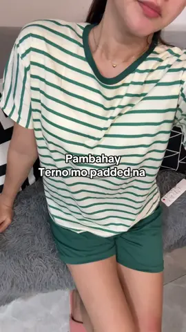 Terno Padded Sleepwear and Pambahay #paddedsleepwear #paddedtop #terno #pambahayterno 