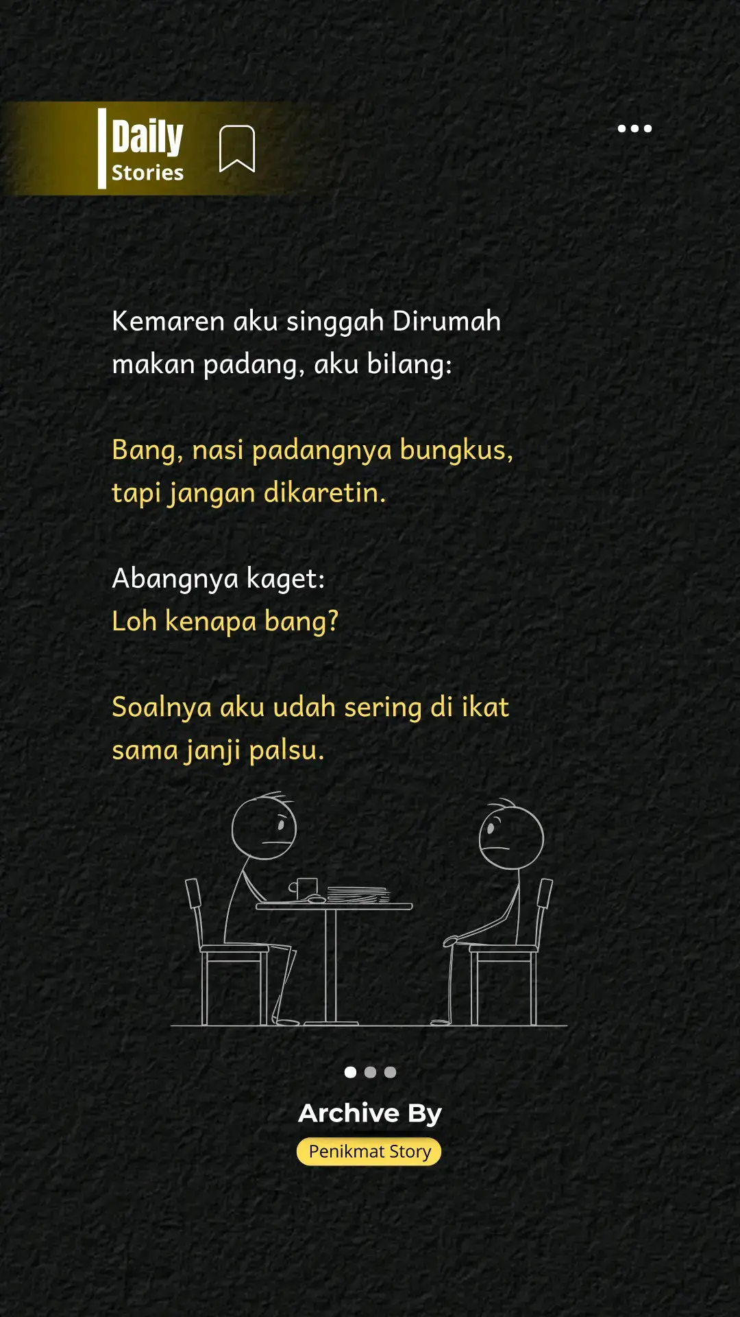 abangnya pun trdiam dan kami duduk bersama 😌 #katakata #storywa #storywhatsapp #penikmatstory #gabutstory 