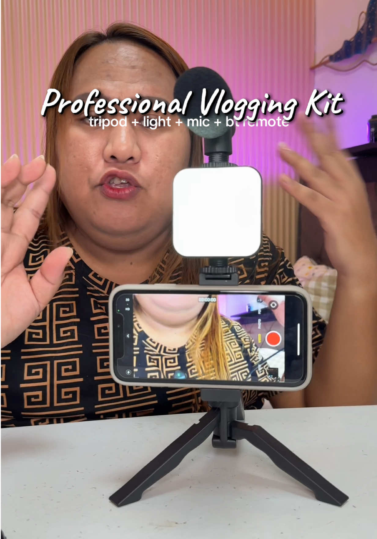 Perfect for newbie affiliate and content creator professional vlogging kit vlogging kit vlogging set kit vlogging equipment ay 49 video making tripod kit ay 49 tripod #vloggingkit #professionalvloggingkit #vlogging #videomakingkit #ay49videomakingtripod 