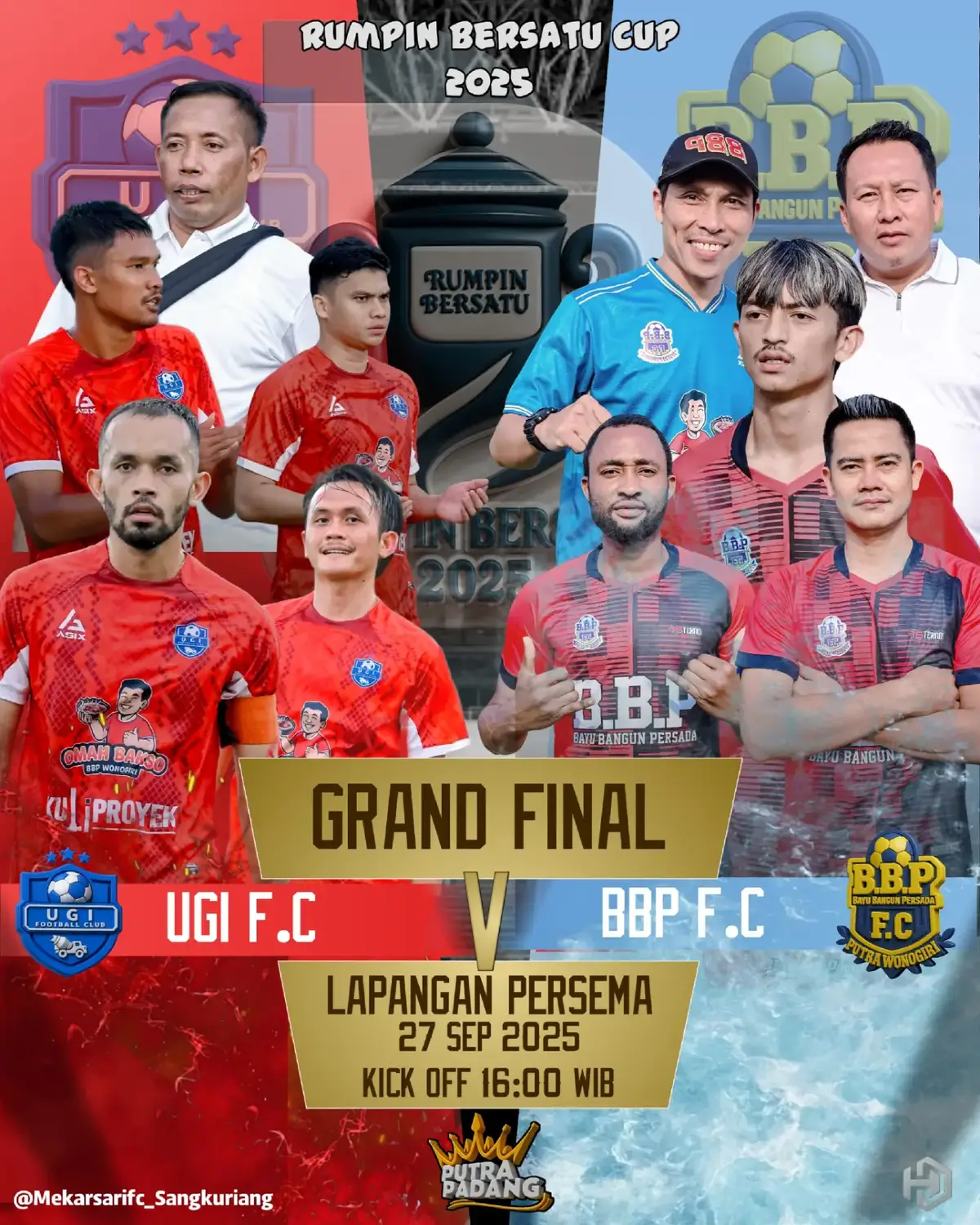 UGI FC VS @bbp.putra.wonogir  PARTAI LAGA BERTABUR BINTANG LIGA TARKAM @uutayangg @sugipangkali_ @Alpin Alpani  #fyppppppppppppppppppppppp #tarkamtangerang #tarkambanten #tarkamjabodetabek #sepakbolatarkam @bbp.official 