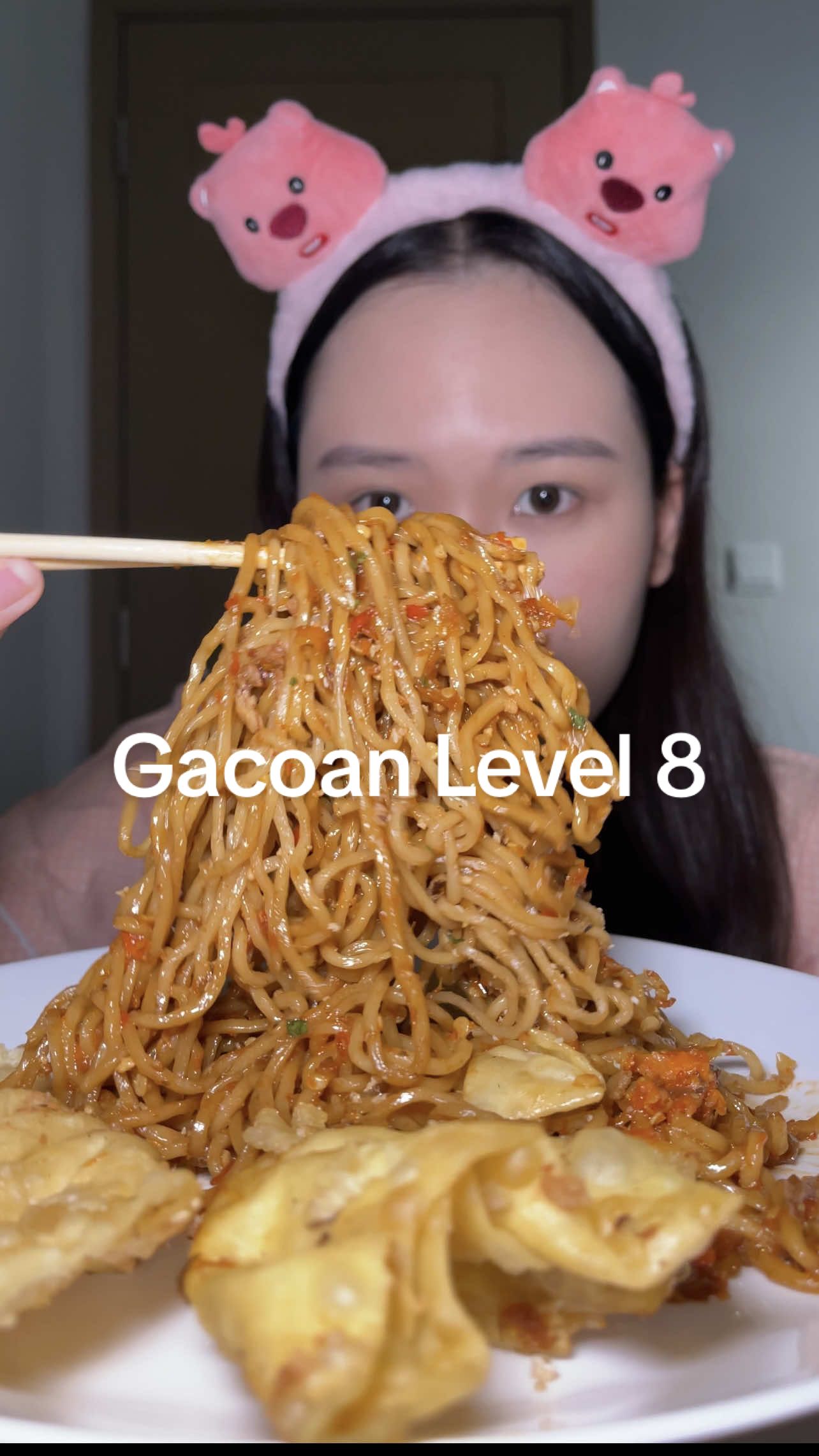 (NO TALKING ASMR MUKBANG) CHALLENGE! MIE GACOAN LEVEL 8 🔥😮‍💨🔥 Kalian udah pernah cobain belum friends?? #makanbersamaloopy  #Foodie #asmrfood #mukbang #tastetest 
