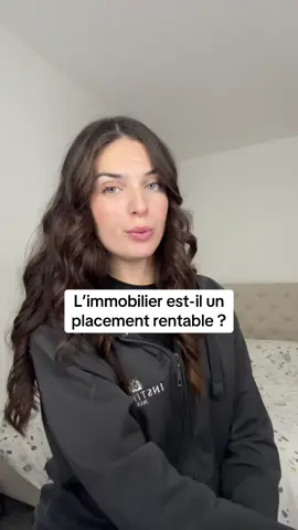 Placement sûr mais pas forcément rentable ‼️ #immobilier #placement #rentabilite #investissement #tiktokfinance 