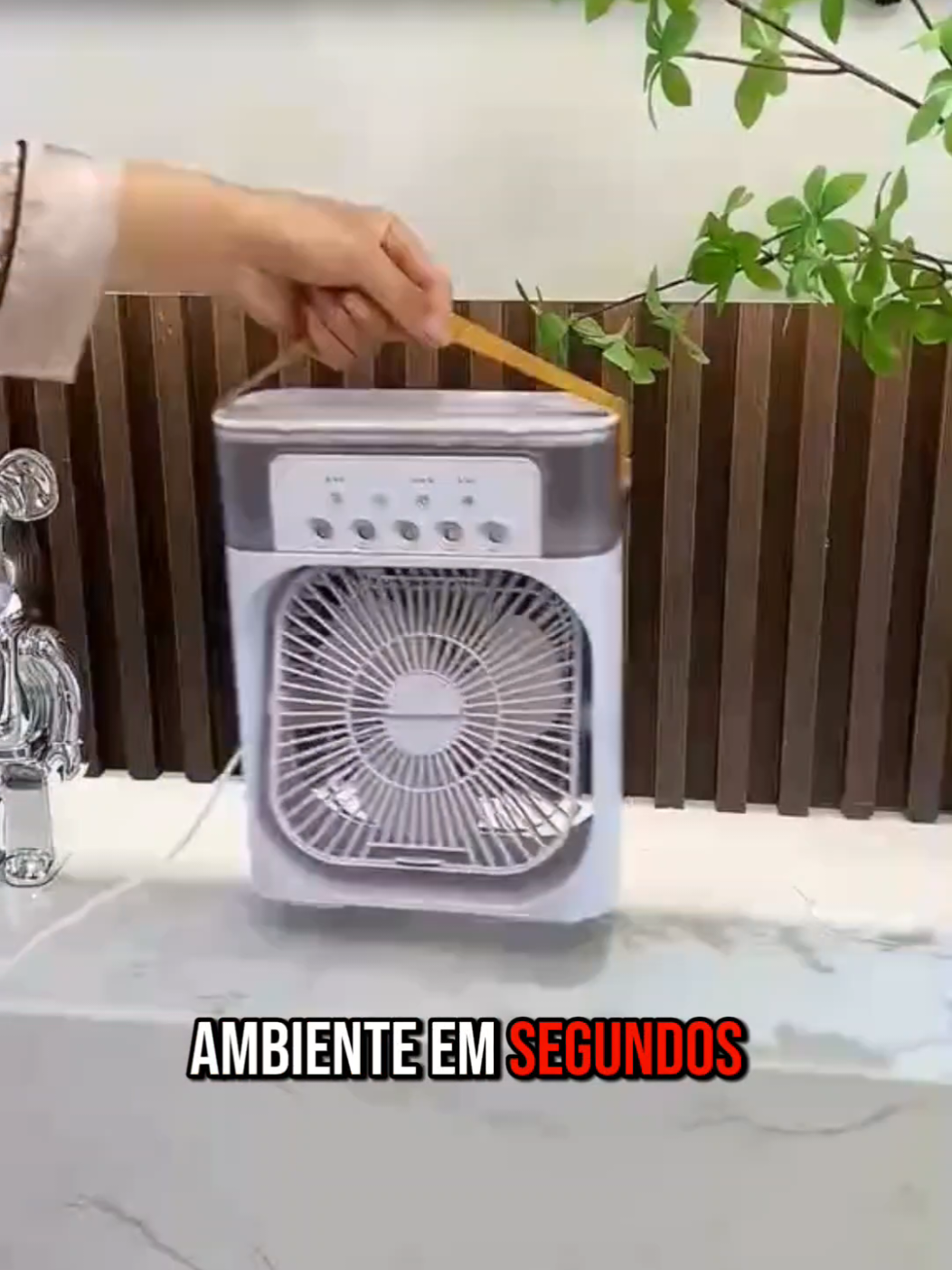 ✨ Refresque-se em qualquer lugar com praticidade e economia! ❄️💨 #conforto #bemestar #praticidade #inovacao #economia   