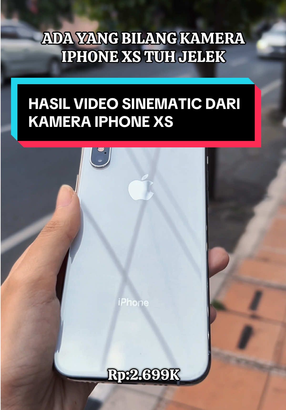emang bener kamera iPhone XS tuh jelek?   banyak yang bilang katanya kamera iPhone XS ga sebagus iPhone XR padahal hasilnya sebagus ini loh🫵🏻😭 #simplestorekudus #iphonekudusmurah #fyp #🙈 #CapCut 