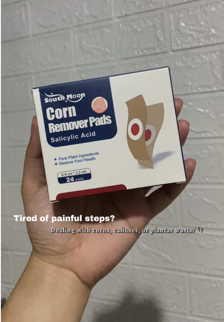 corn remover pads 💯 #cornremoverpads #southmoon #wartsremover #salicylicacid #fyp 