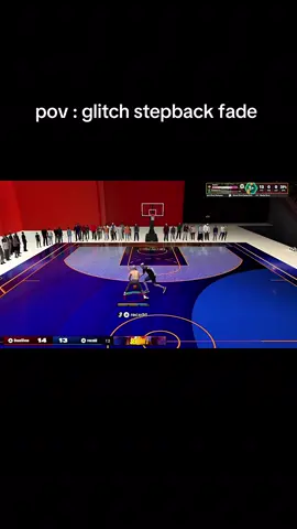 pov : glitch stepback fade best dribbles best guard build best jumpshot #fyp #nba2k #nba2k26 