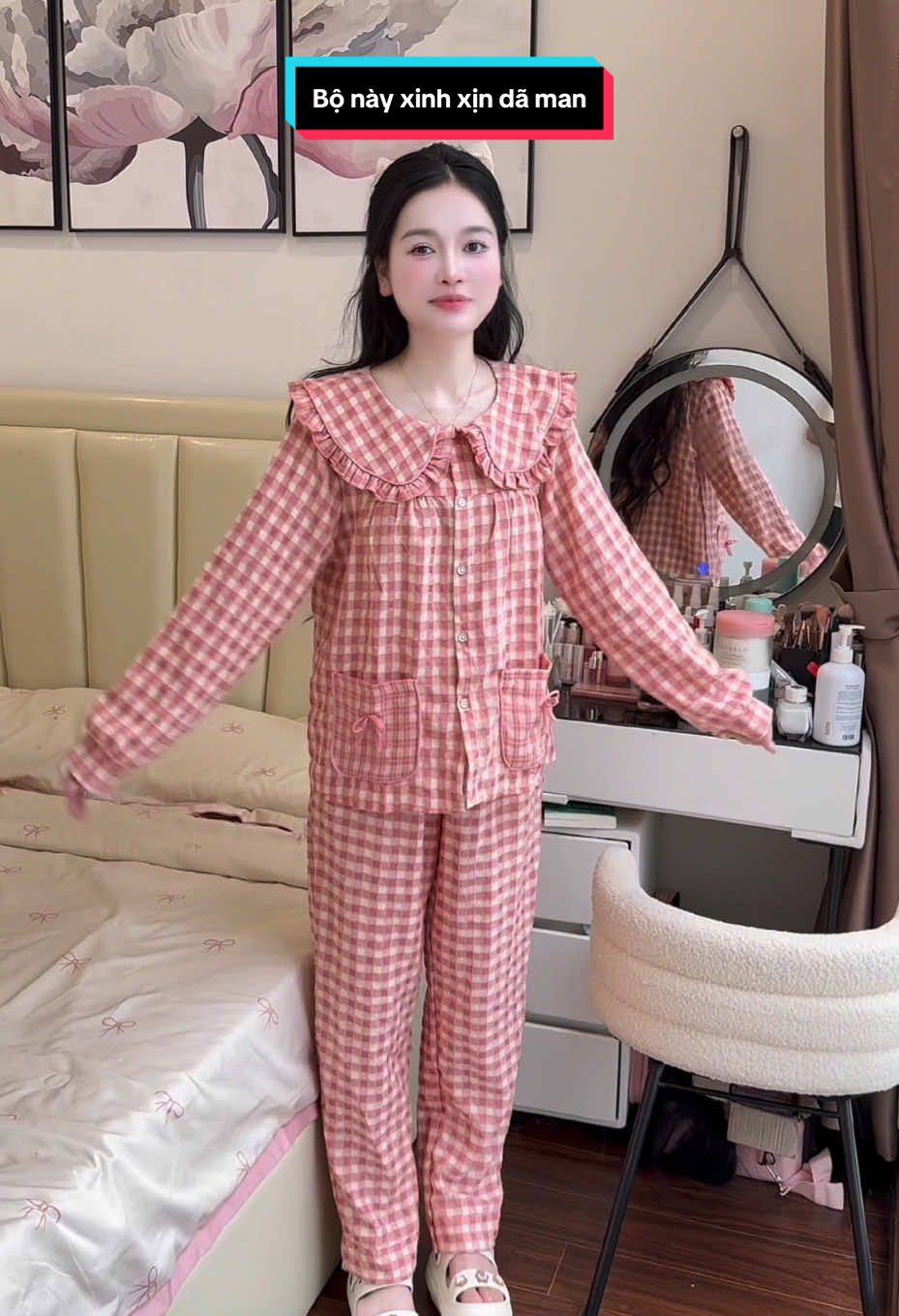 Bộ xinh mặc nhà chất xịn dã man 🥰