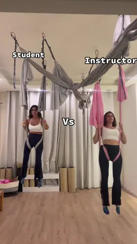 Student trying to survive 😂 #aerial #aerialhammock #aerialist #aerialistsoftiktok #studentvsteacher 