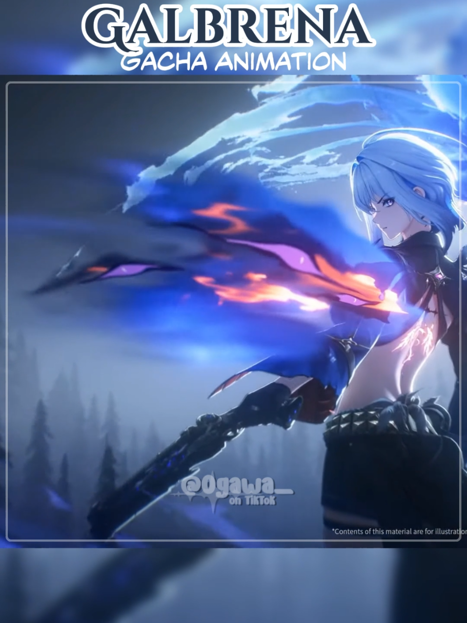 GALBRENA gacha animation is here omg 😭😭 #wutheringwaves #wuwacreator #galbrena 