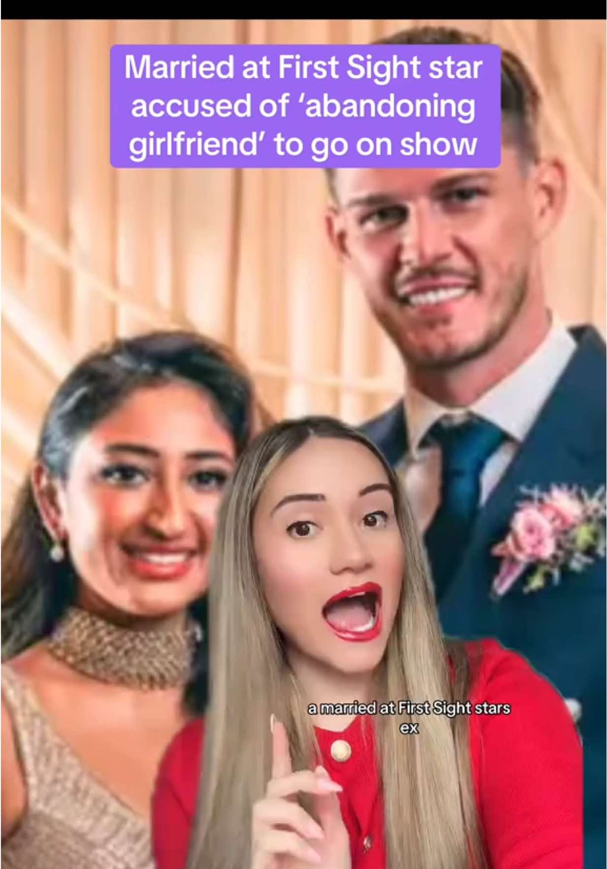 Married at First Sight star accused of ‘abandoning girlfriend’ to go on show #marriedatfirstsight #mafs #mafsuk #whattowatch #realitytv 