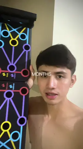 wag kana tamarin! baka lumubo ka niyan haha #pushupboard #Fitness #pushup 
