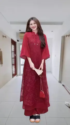 Áo Dài Cách Tân Du Tiên Dáng Suông #aodai #áodài #666 #aodaicachtan #aodaicachtannu 