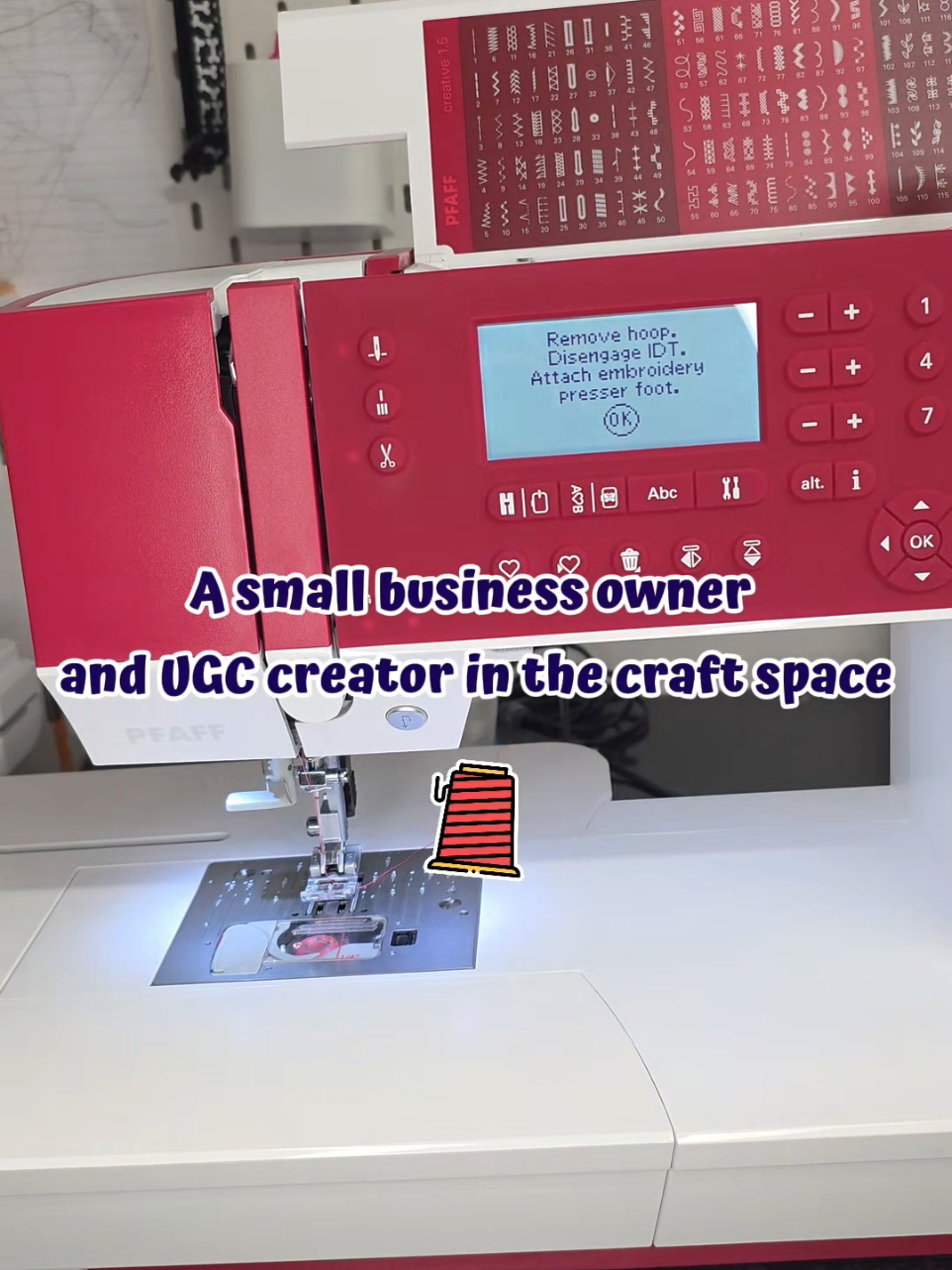 Creating embroidered pieces is part of my everyday life as a small business owner 🪡 Because I'm hands-on with products daily - from threads and fabrics to machines and tools - I know how to showcase them in an authentic way. If you're a brand in the embroidery, fabric, or maker space looking for content that speaks directly to creatives and hobbyists, I'd love to create for you ⤵️ 💌 ugcbyniki.n@gmail.com  My business is Niki's Pet Corner @Niki  🪡🧵 Using @PFAFFUK embroidery machine and @New brothread  threads for all my work. #ugccreator #ugcforbrands #embroiderylove #makersofinstagram #ugccommunity     Machine embroidery | UGC for brands | craft content creator | Handmaker | Embroidery content 