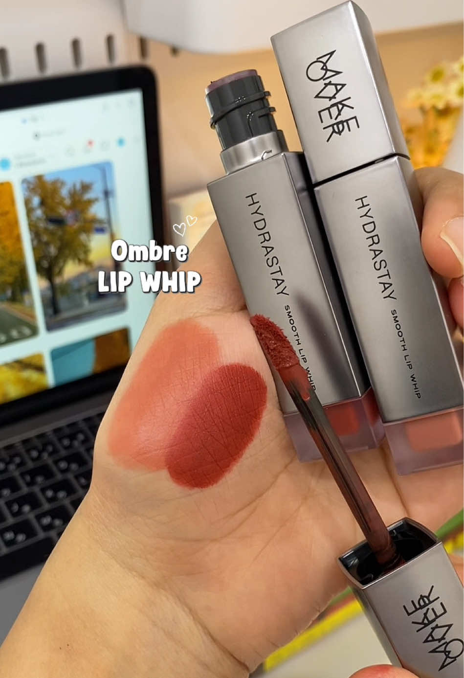 Ombre lips? Cek!☺️♥️ #makeover #makeoverid #makeoverlipwhip #lipwhip #makeup 