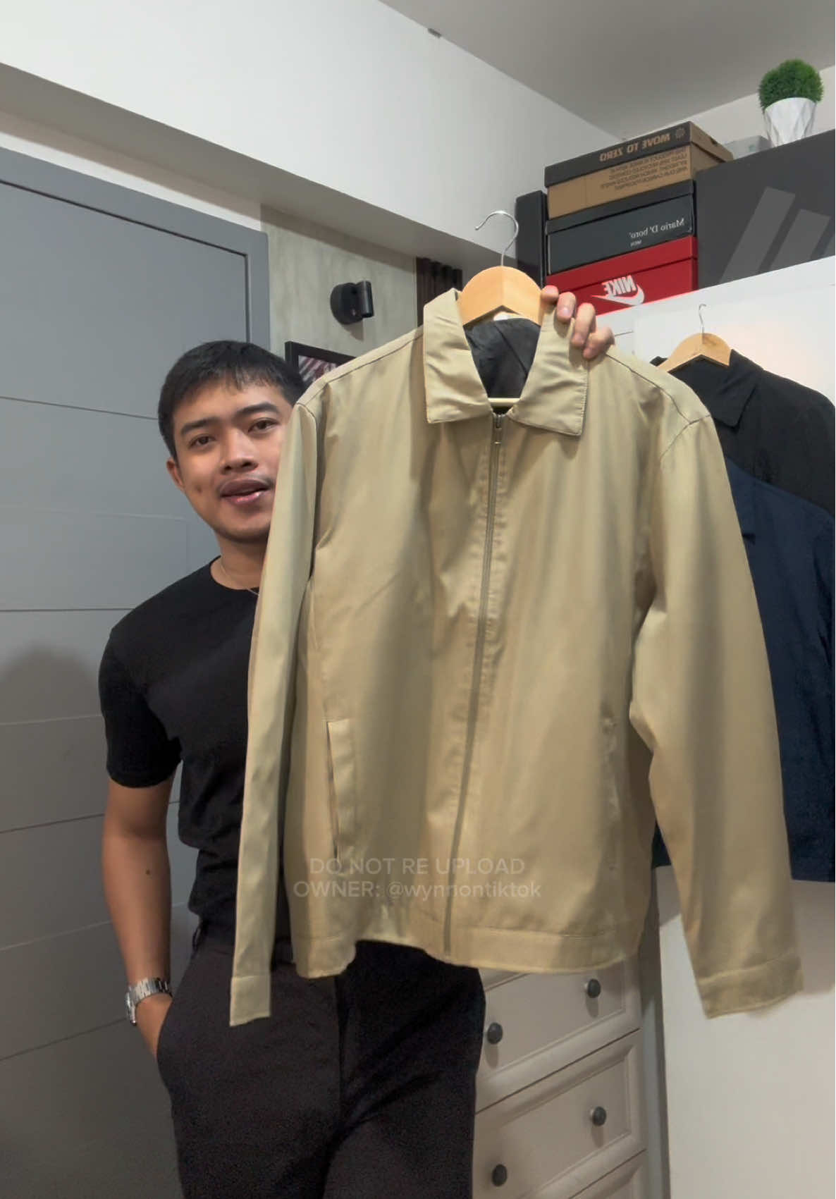 Meron na ulit Khaki sa Trending Jacket here sa Tiktok. #trendingjacket #jacket #jacketwithzipper #jacketformen #OOTD  *The availability of the jacket is subject to the seller’s inventory and may change without prior notice.