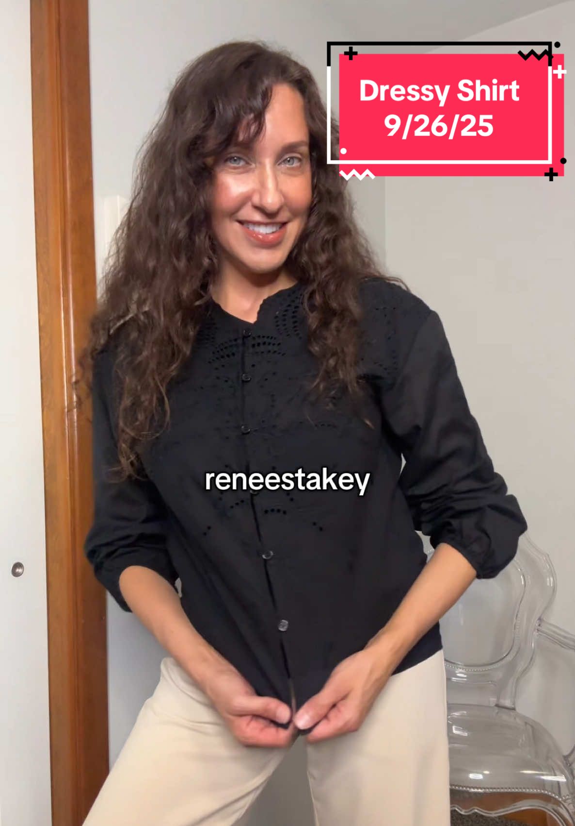 Dressy Shirt #reneestakey #shirt #shirts #outfit #OOTD #clothing #top #blouse #fall #fallvibes #fallseason 