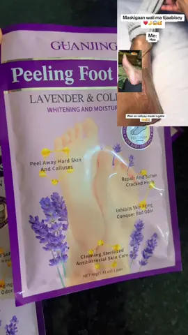 Foot peel mask