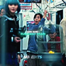 Game Name : Run Away Train 🃏| Alice In Borderland 3 Edit | #aliceinborderland #season3 #edit #fyp 